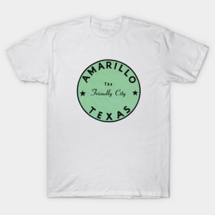 Amarillo Texas, the Friendly City T-Shirt